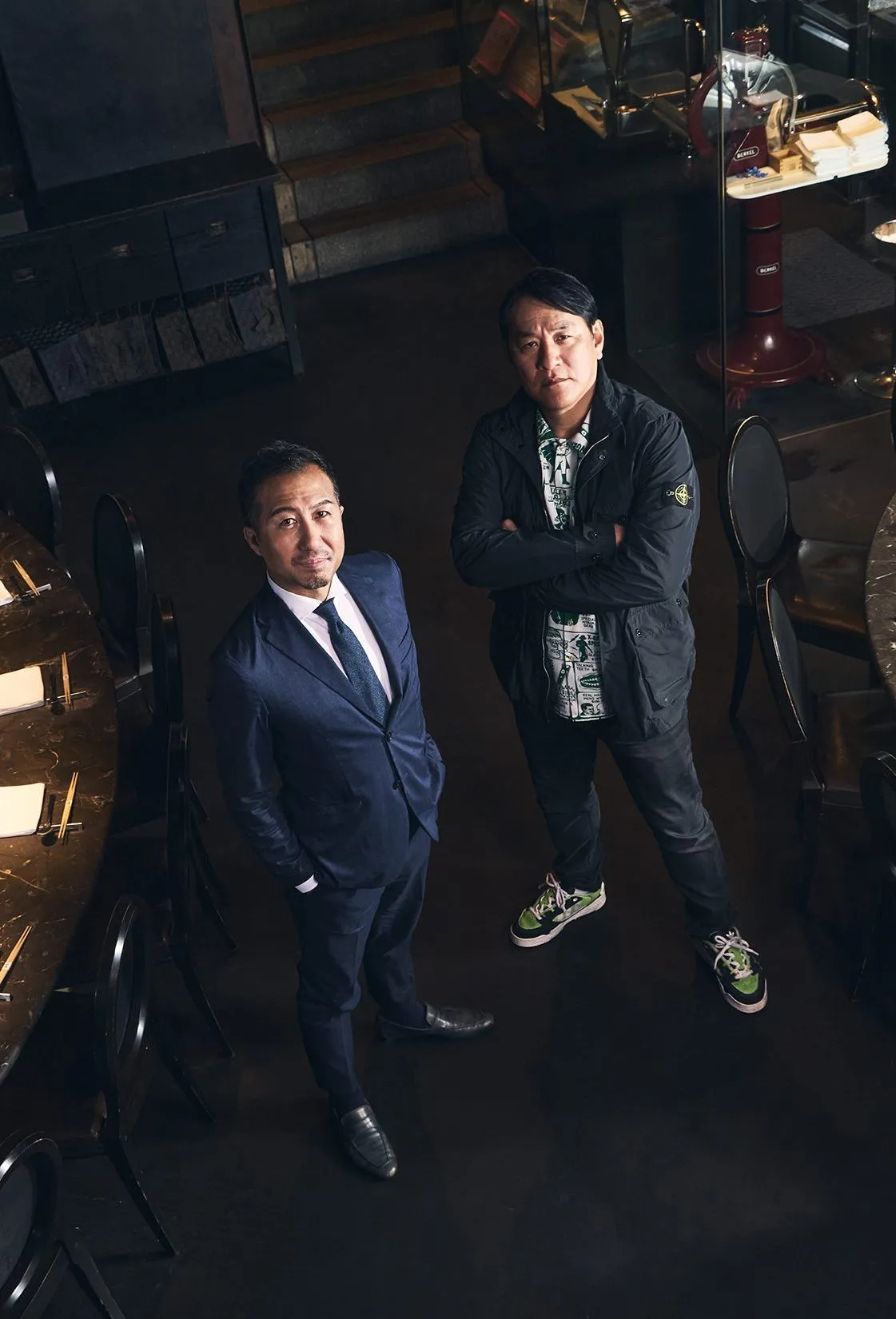 文庫『地面師たち　アノニマス』刊行記念対談　新庄 耕×ピエール瀧「小説と映像、溶け合う境界」