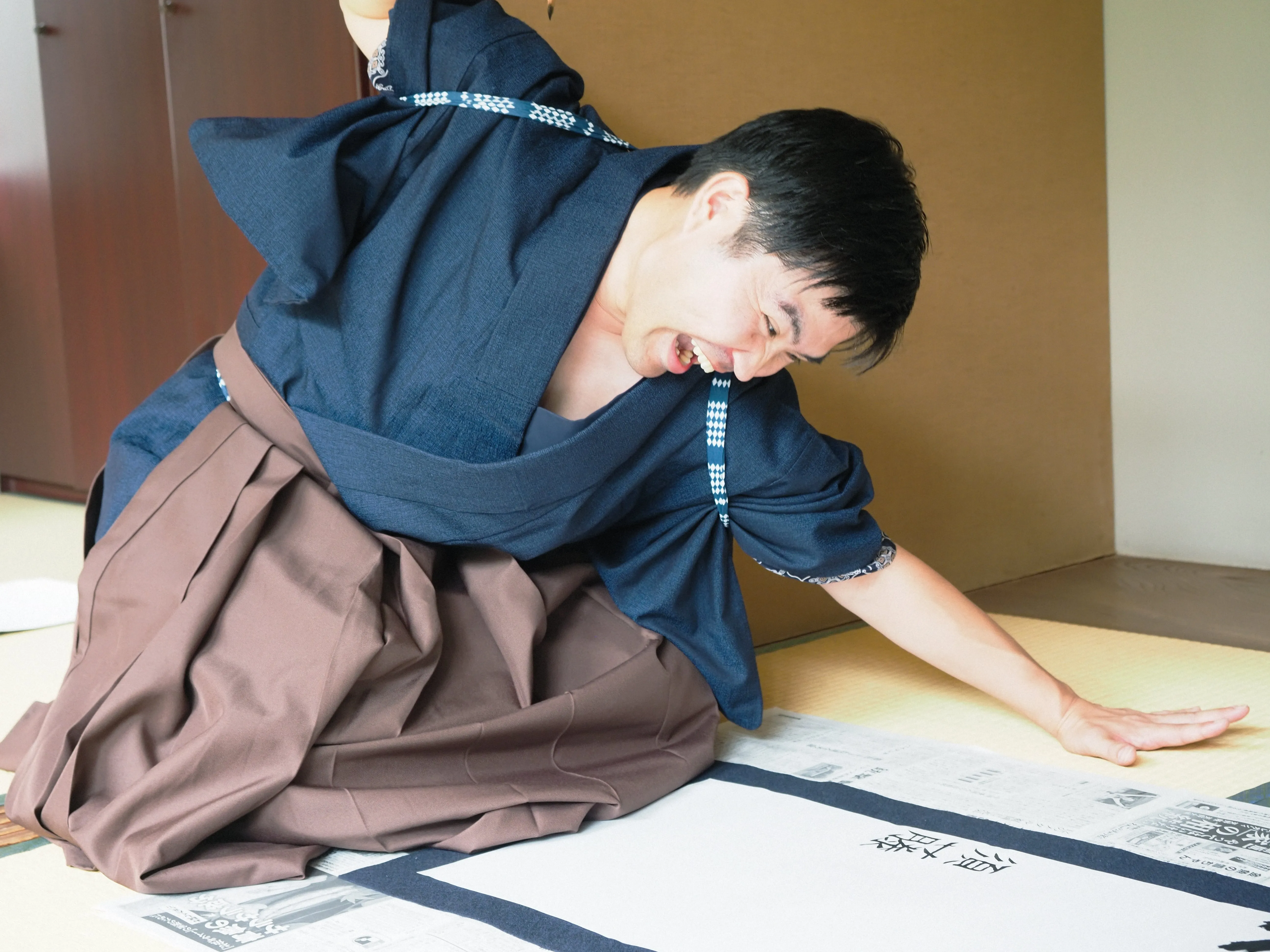 小すば書き初め座談会