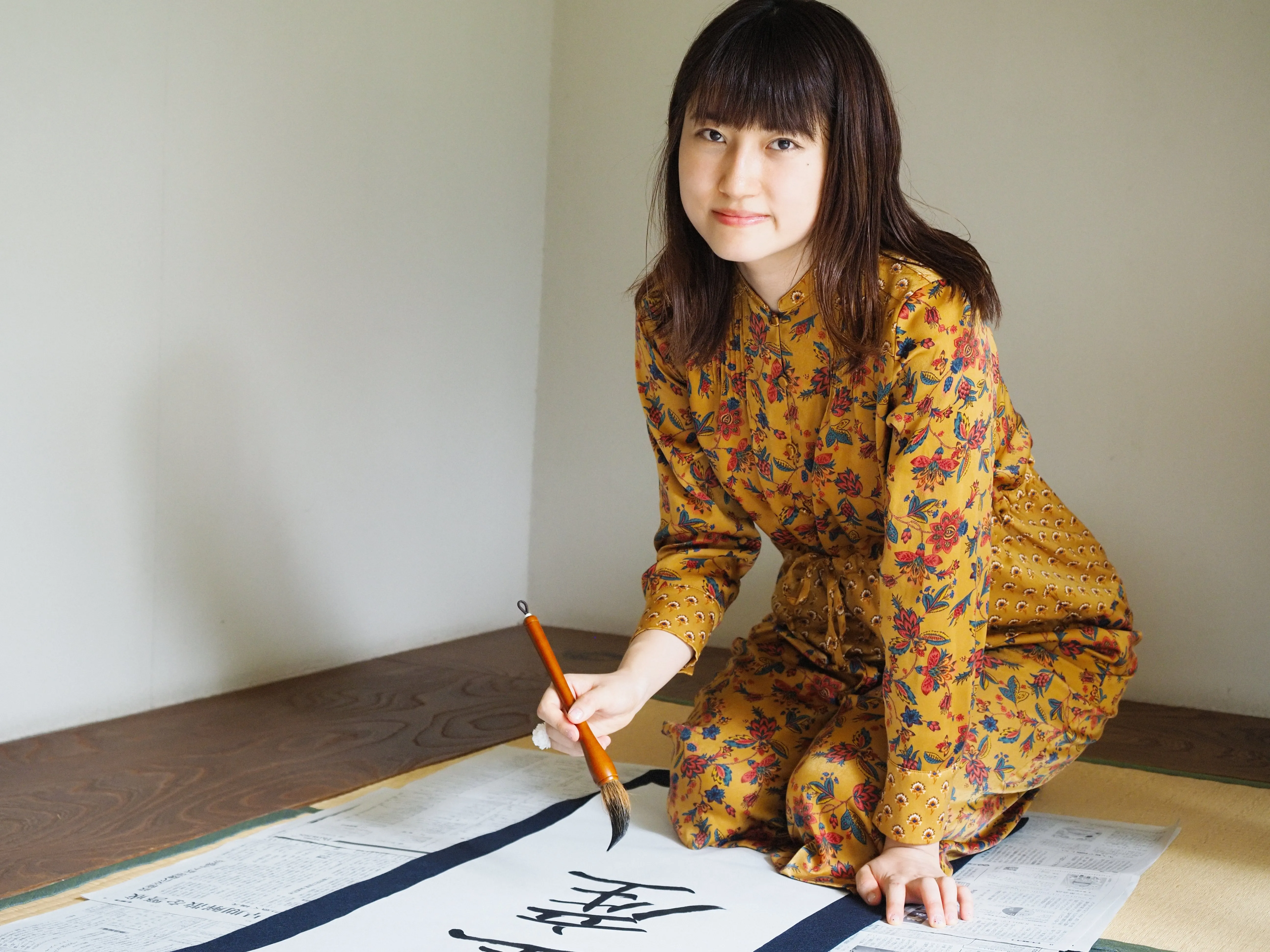 小すば書き初め座談会